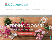 Tablet Screenshot of bloominous.com